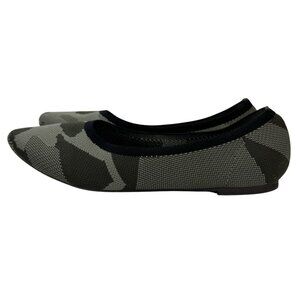Jellypop Camo Green Memory Foam Ballet Flats Slip-On Womens Shoes Size 8M